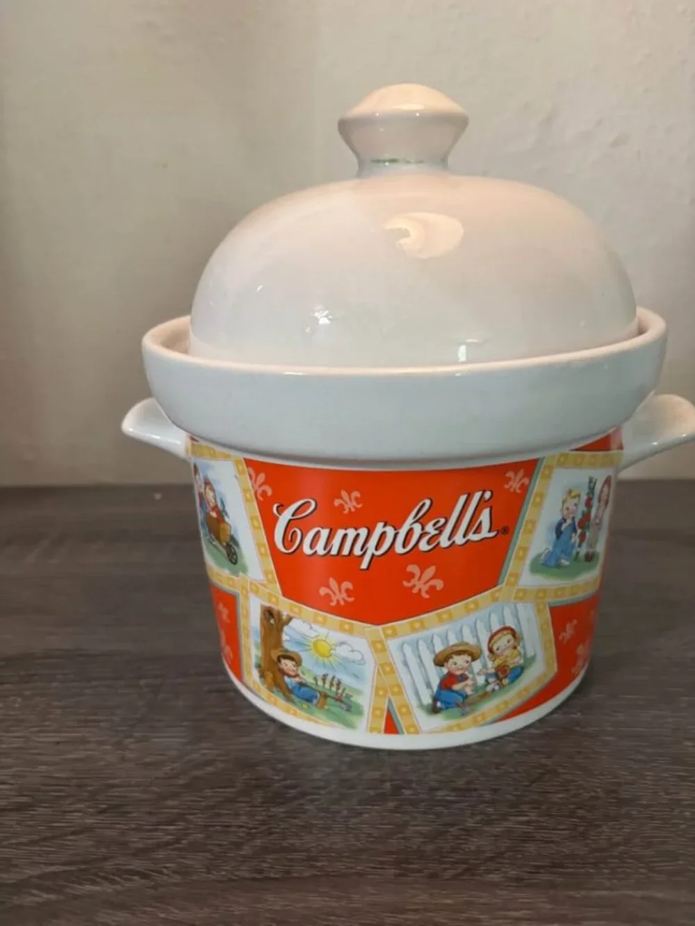 Campbell’s Soup Kids Crock Soup Bowl with Cover